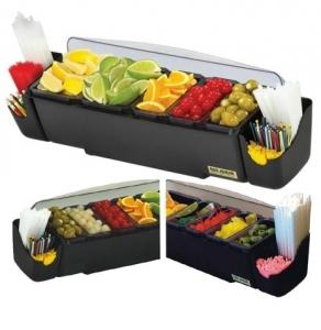 Bacs à ingrédients à compartiments