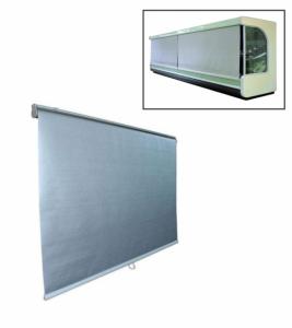 Rideaux clipsables vitrines réfrigérées