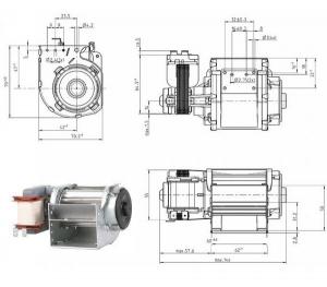 Ventilateurs tangentiels simples