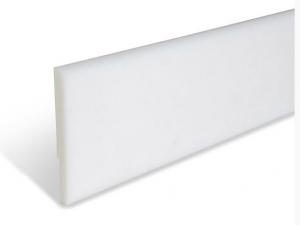 PLINTHE POLYETHYLENE BLANC H150MM SANS PROFIL D'INSERT