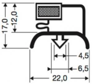 Profils PVC à clipser avec aimant JPC