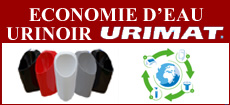Economie eau Urinoir sans eau URIMAT