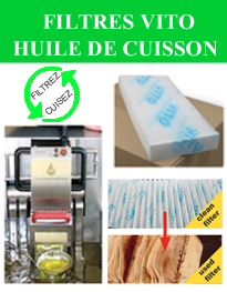 FILTRE HUILE CUISSON VITO