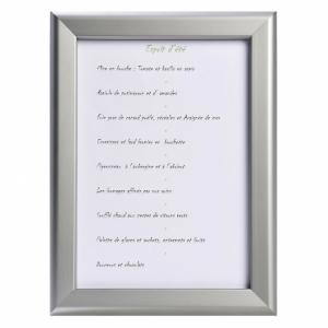Vitrine Porte menu